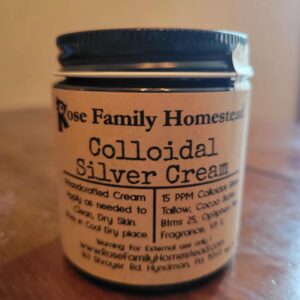 Colloidal Silver Cream