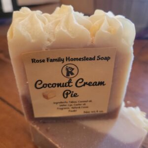 Tallow Soap - Coconut Cream Pie