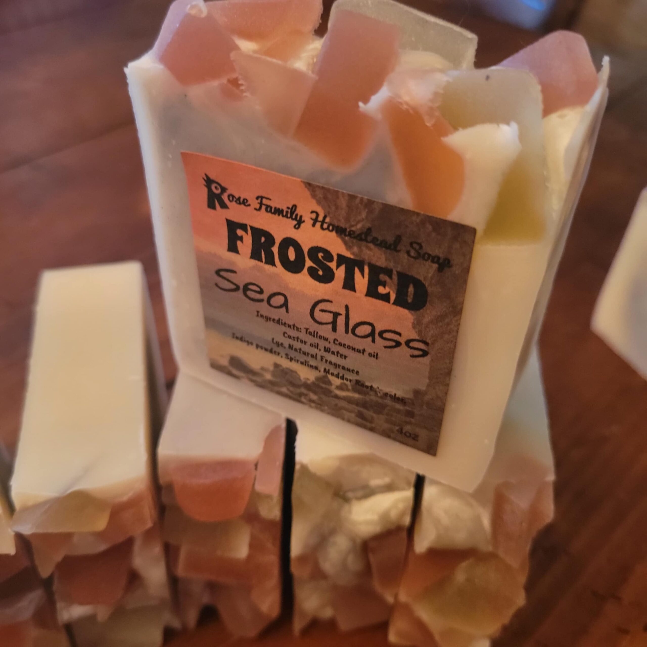 Tallow Soap - Frosted Sea Glass