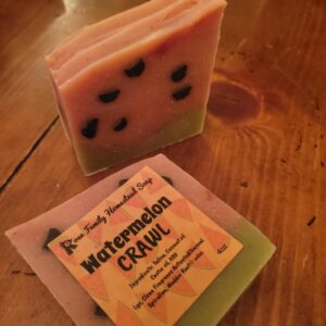 Tallow Soap - Watermelon Crawl
