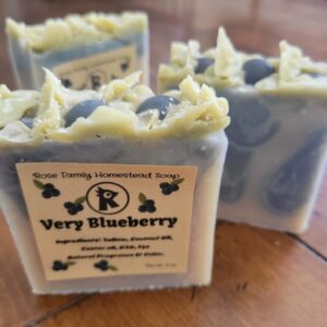 Tallow Soap - Very Blueberry